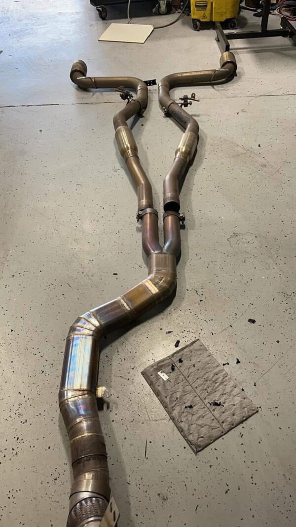 ETS Down pipe/exhaust system for a 20 A90.