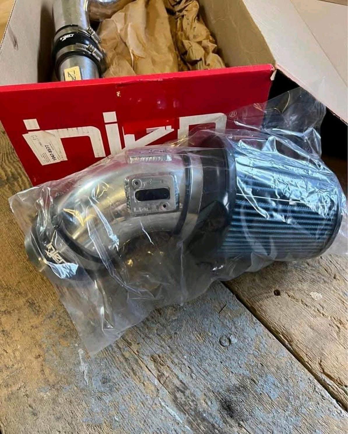 2021 supra injen intake and charge pipe