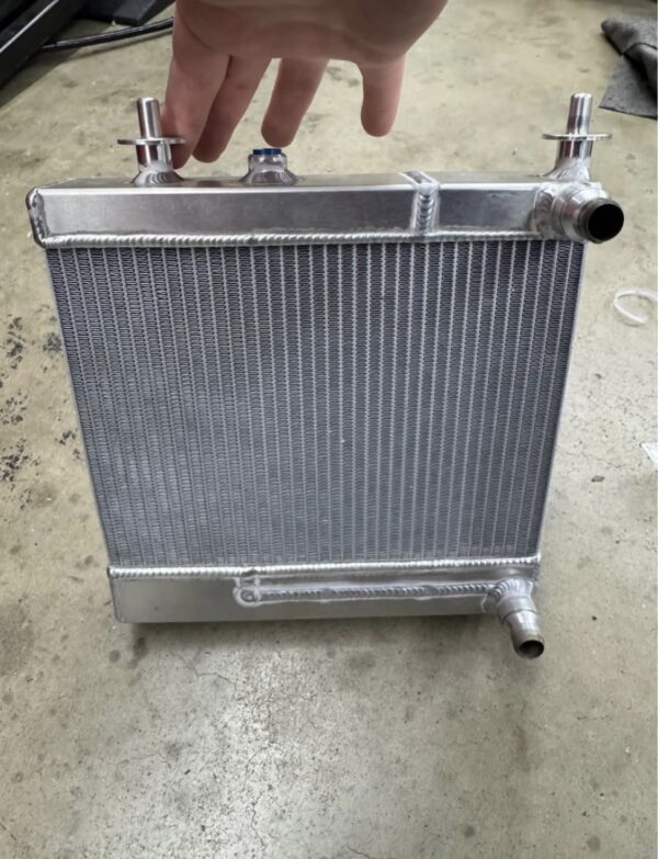PWR Auxiliary Radiator for A90+ Toyota Supra. - Image 6