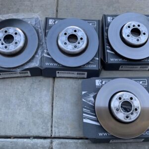 2020 Current GR Supra OEM Brake Rotors.