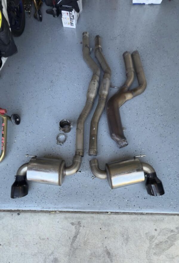 AWE Resonated Touring Edition Exhausts for A90 Supra- 5” Diamond Black Tips…