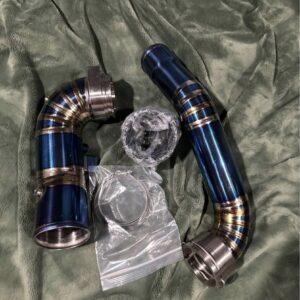B58 Gen 2 Titanium Charge pipes for Supra 340i G20…