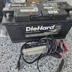 Diehard AGM Battery with ctek mxs 5.0..