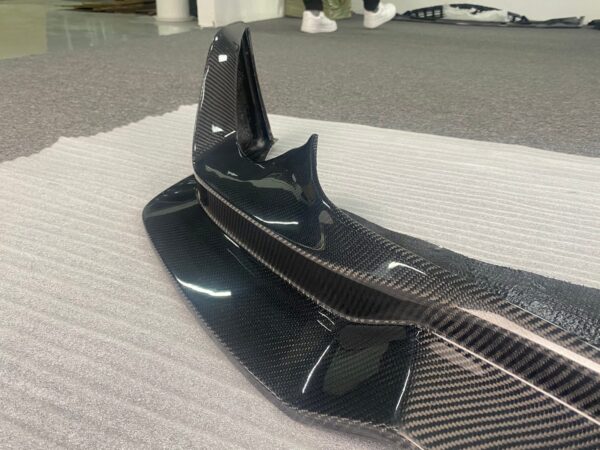 Supra A90 A91 Seibon Style carbon fiber Rear Spoiler and Front Lip,Side Skirts,Hood body kit - Image 3