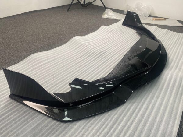 Supra A90 A91 Seibon Style carbon fiber Rear Spoiler and Front Lip,Side Skirts,Hood body kit - Image 2