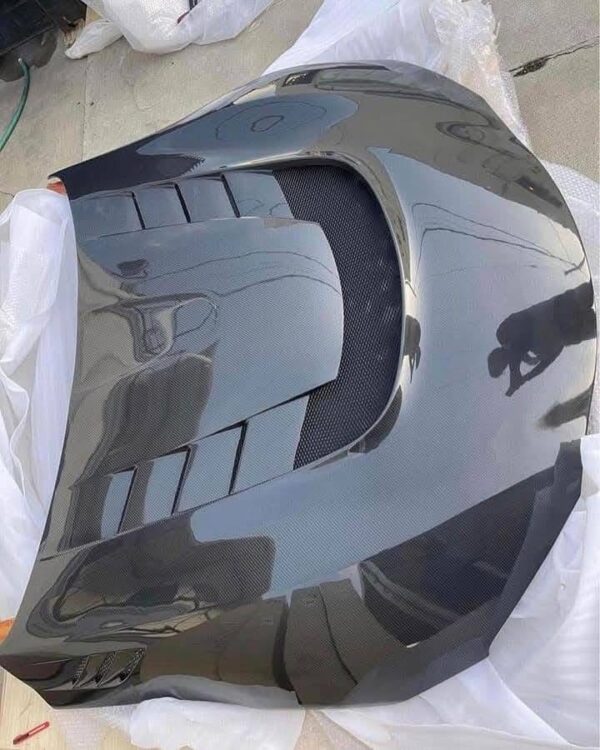 A90 Supra MKV 2020+ GR SUPRA VARIS Style Carbon fiber vented hood
