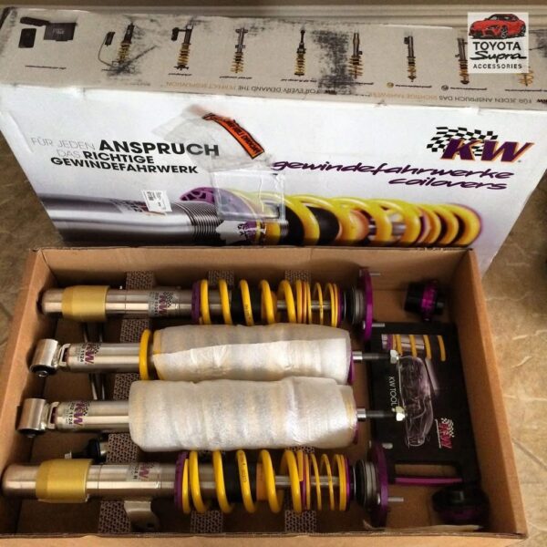 KW V3 Club sport Coil overs for MKV Supra.