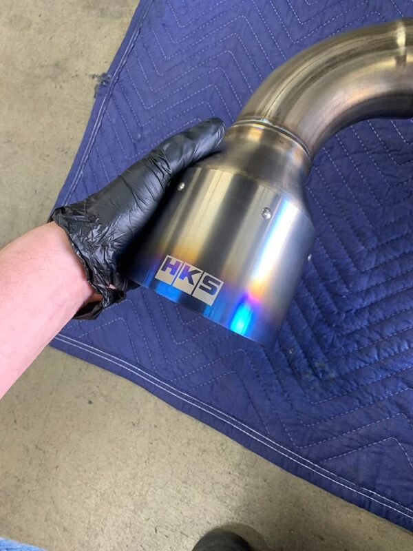 HKS dual muffler exhaust For 2020+Supra. - Image 6