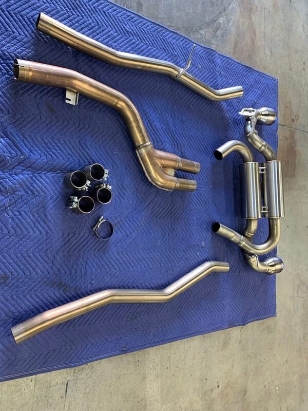 HKS dual muffler exhaust For 2020+Supra. - Image 3