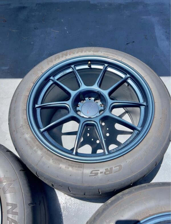 set of TSW Imatra in satin dark blue For MK5 Supra. - Image 4