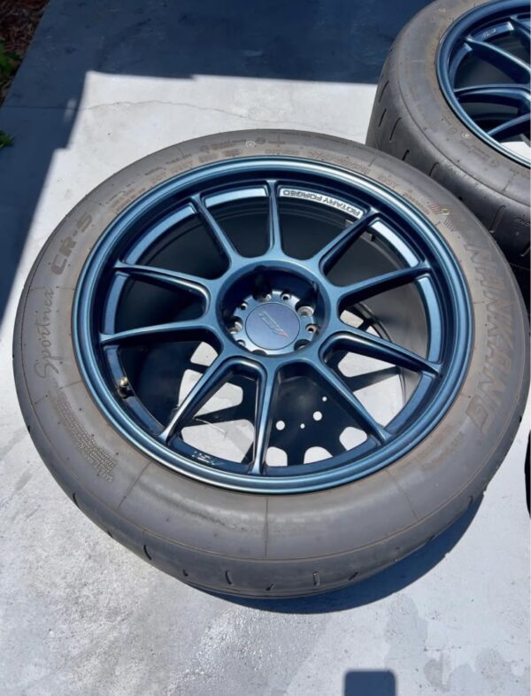 set of TSW Imatra in satin dark blue For MK5 Supra. - Image 5