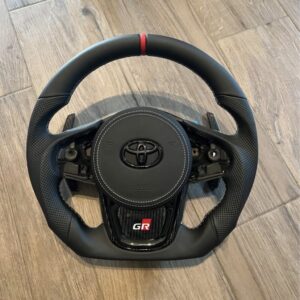 Toyota Supra a90/a91 Custom Steering Wheel.