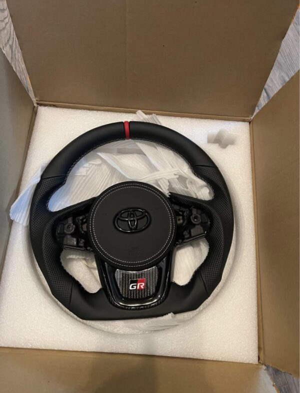 Toyota Supra a90/a91 Custom Steering Wheel.