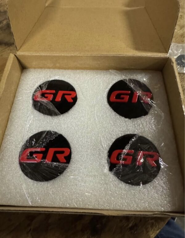 Toyota Supra GR Center Caps.