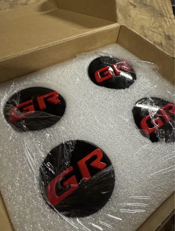 Toyota Supra GR Center Caps. - Image 2